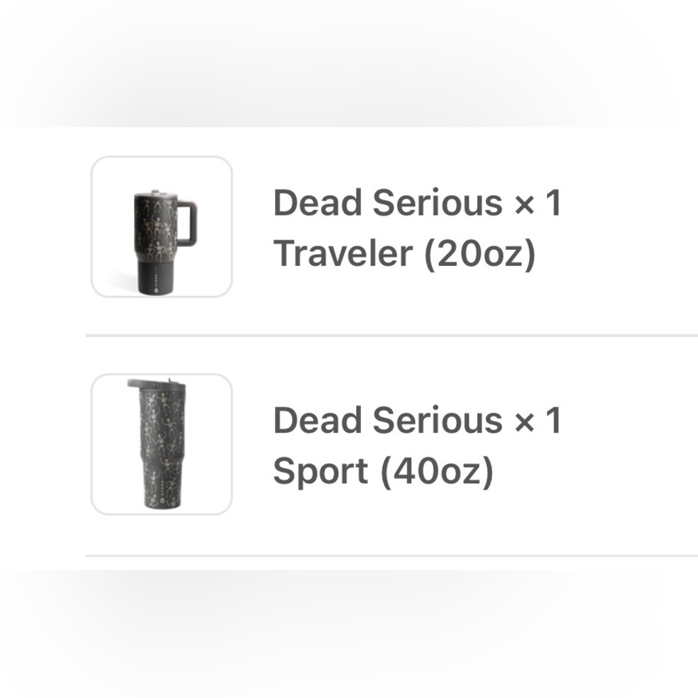 Dead Serious 20oz HydroJug Traveler